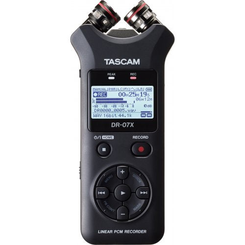 Tascam DR-07X Digital Audio Recorder And USB Interface