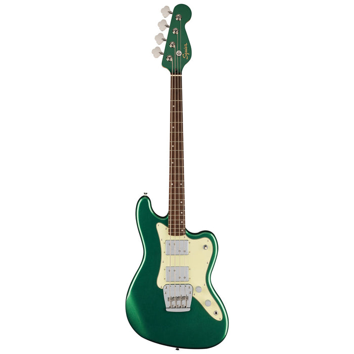 Fender Squier Paranormal Rascal Bass HH - Laurel Fingerboard - Mint Pickguard - Sherwood Green