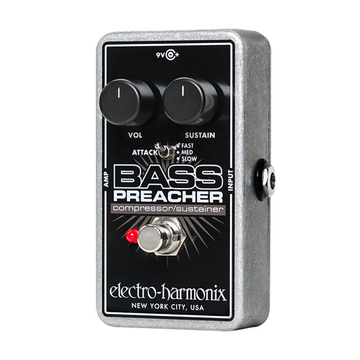 Compresor/sostenidor de bajos Preacher de Electro Harmonix
