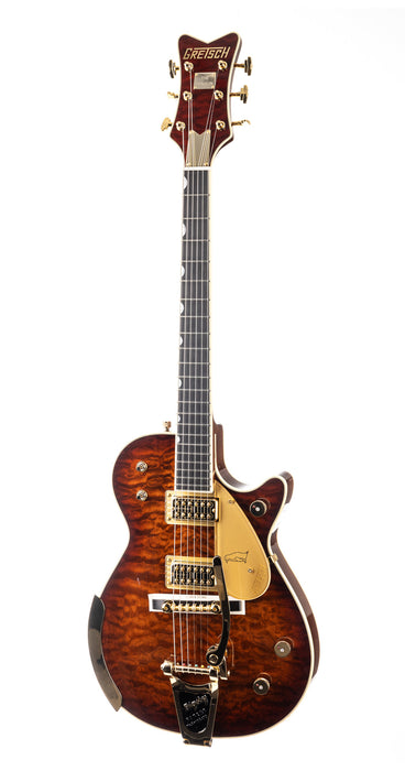 Gretsch G6134TGQM Limited Edition Penguin - Ebony Forge Glow 787 B Stock