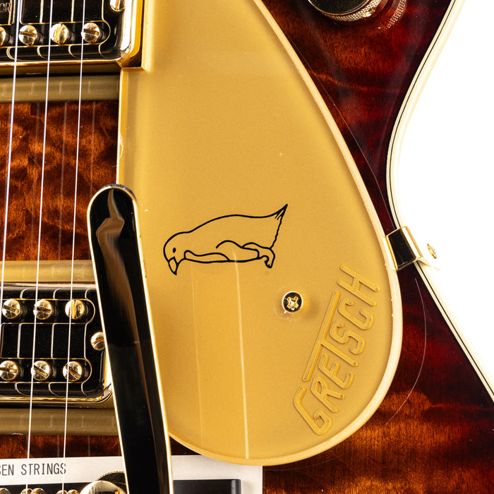 Gretsch G6134TGQM Limited Edition Penguin - Ebony Forge Glow 787 B Stock