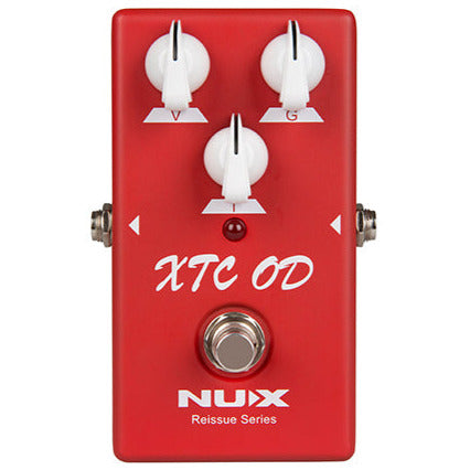 NUX XTC OD Reissue Series Red Channel Overdrive Guitar Effects Pedal