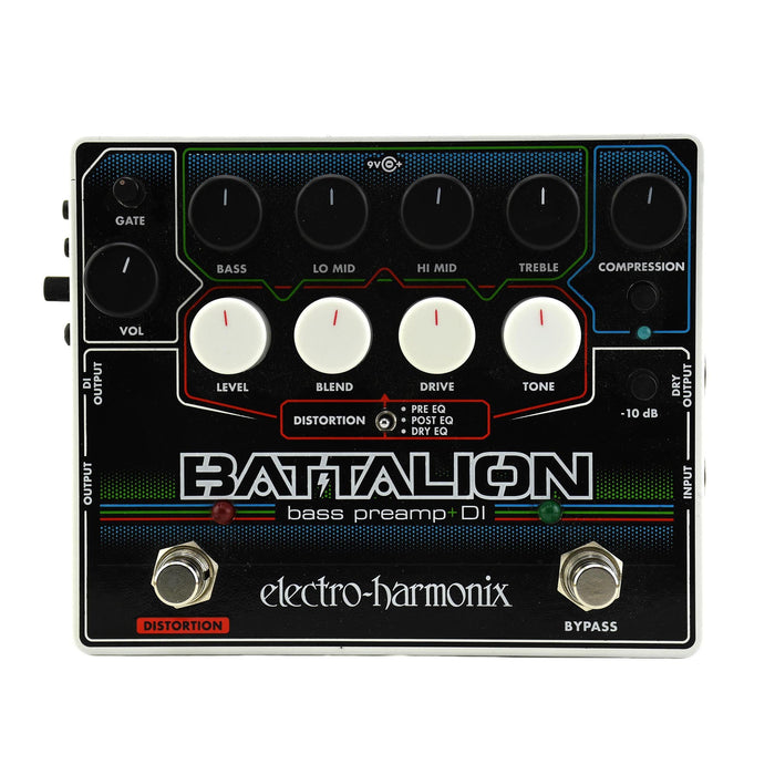Electro Harmonix Battalion Bass Pre-Amp And DI