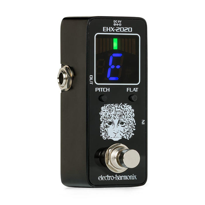 Pedal afinador cromático Electro Harmonix para guitarra y bajo
