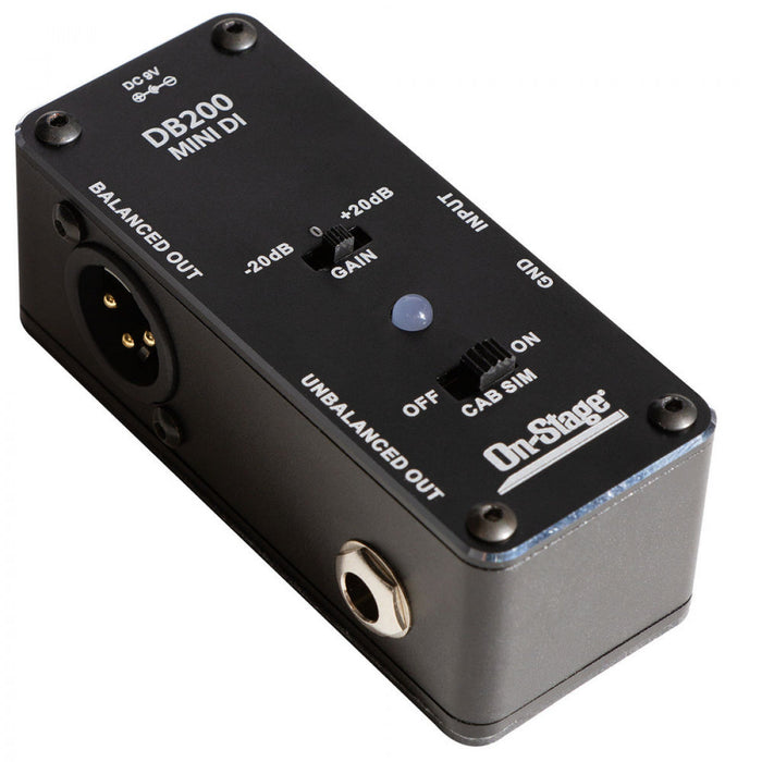 On-Stage DB200 Mini DI Box