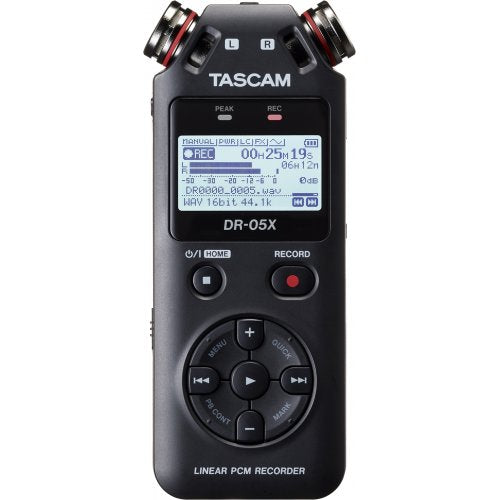 Tascam DR-05X Digital Audio Recorder And USB Interface