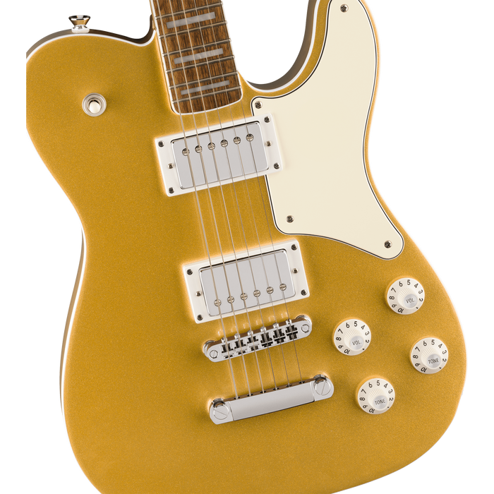Squier LTD Paranormal Troublemaker Tele Deluxe Aztec Gold