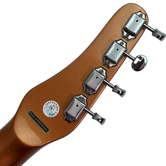Silvertone 1444 Short Scale Bass Copper Metallic