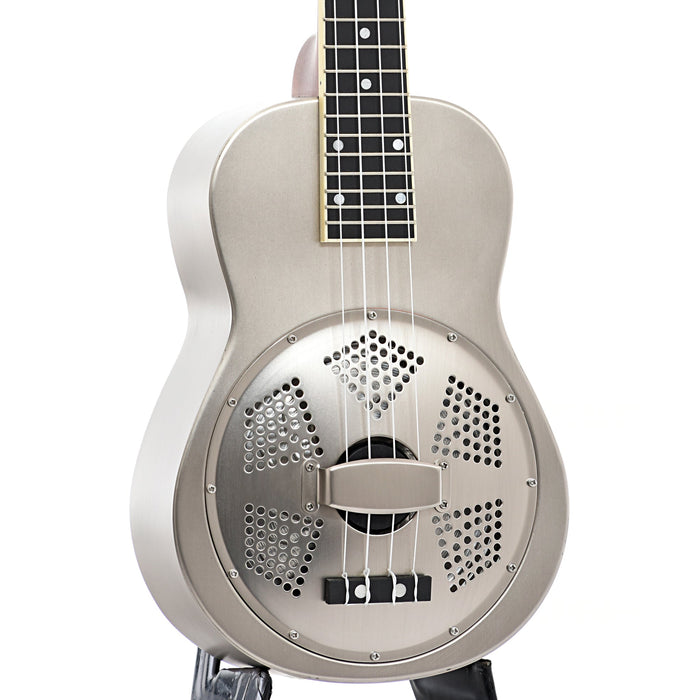 Gold Tone Metal Body Concert ResoUke & Gigbag