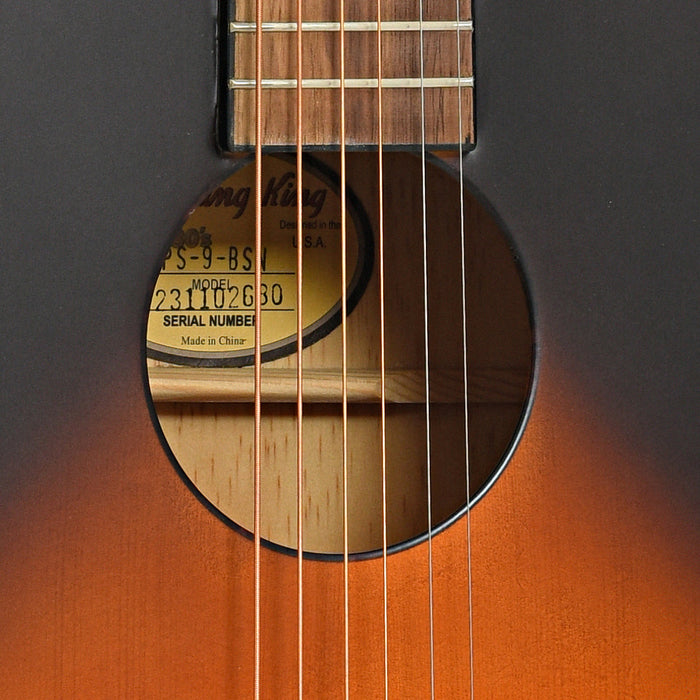 Recording King Dirty 30s Series 9 SE Single 0 Black Sunburst Acoustic Guitar