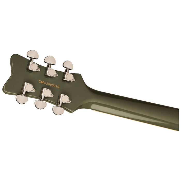 Gretsch Streamliner Jet Club 1 Pickup Electric Guitar - Laurel Fingerboard - Olive Drab