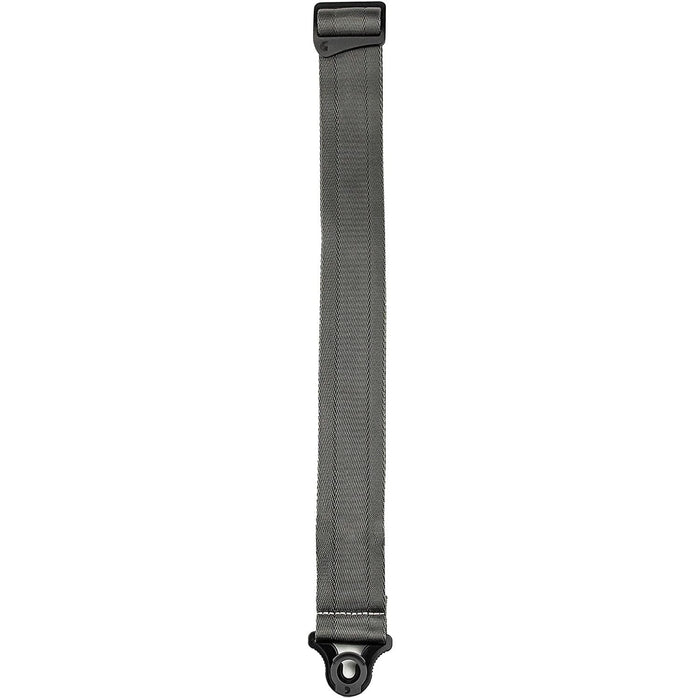 D'Addario Auto lock Guitar Strap - Metal Grey