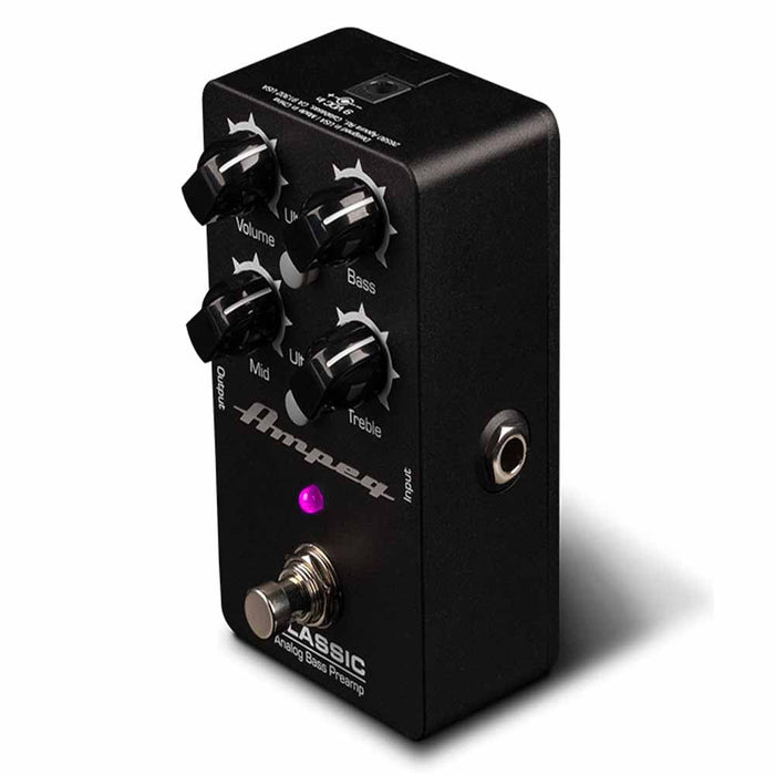 ampeg pedal Ampeg Classic Analog Bass Preamp Pedal 194744680489