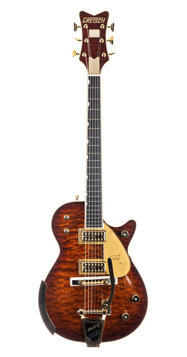 Gretsch G6134TGQM Limited Edition Penguin - Ebony Forge Glow 787 B Stock