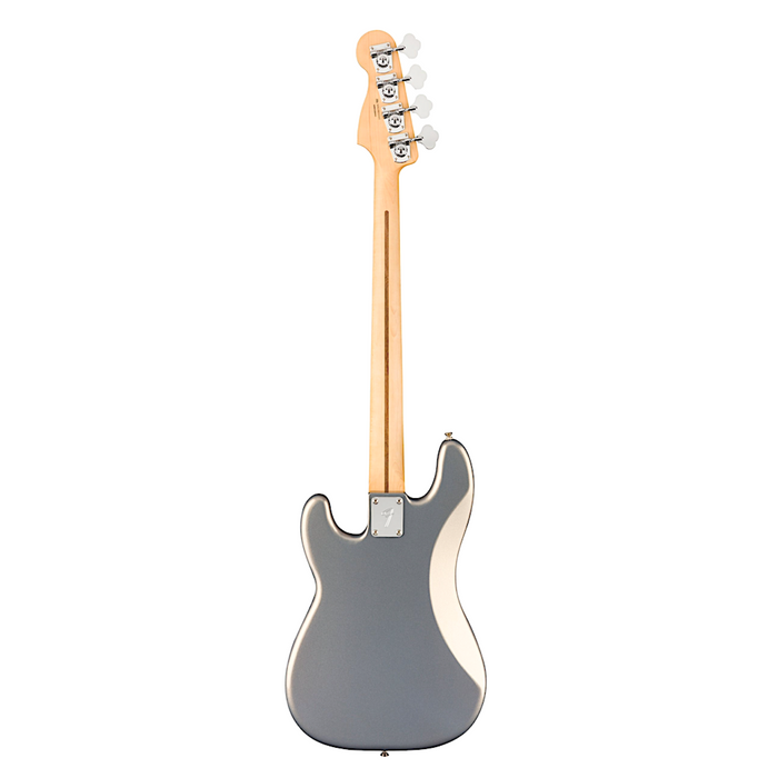 Fender Silver Player Precision Bass Guitar with Pau Ferro Fingerboard