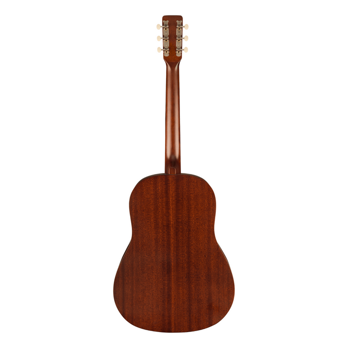 Gretsch Jim Dandy Deltoluxe Dreadnought Acoustic Electric Guitar, Black Top