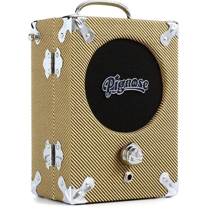 Pignose Amps 7-100TW 5-Watt 1x5" Portable Guitar Combo Amp, Special edition tweed