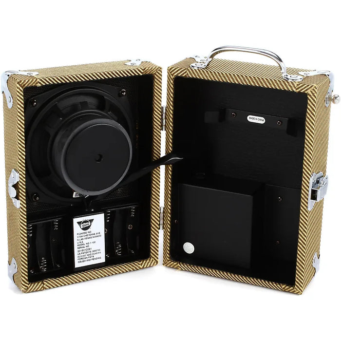 Pignose Amps 7-100TW 5-Watt 1x5" Portable Guitar Combo Amp, Special edition tweed