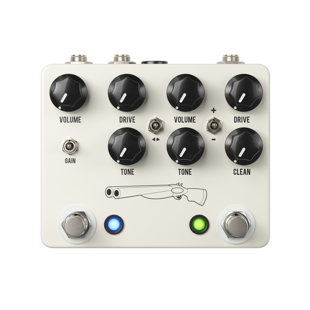 JHS DOUBLE BARREL V4 Efftect Pedal — Gear Post JHS DOUBLE BARREL V4 Efftect Pedal — Gear Post