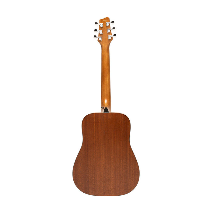 Stagg SA25 MAH Acoustic Dreadnought Travel Guitar