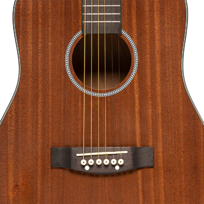 Stagg SA25 MAH Acoustic Dreadnought Travel Guitar