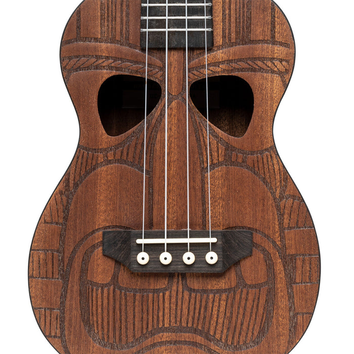 Stagg UC-TIKI-HEWA Sapele Tiki Series Concert Ukulele