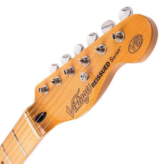 Vintage V52 ReIssued Electric Guitar - Butterscotch