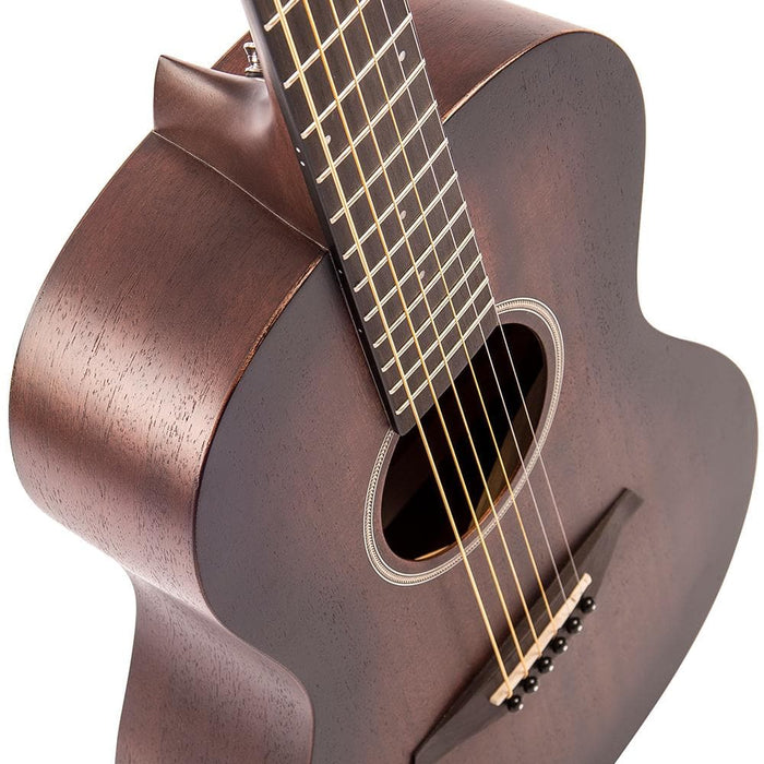 Vintage V880Wk Statesboro' Parlour Acoustic Guitar - Whisky Sour