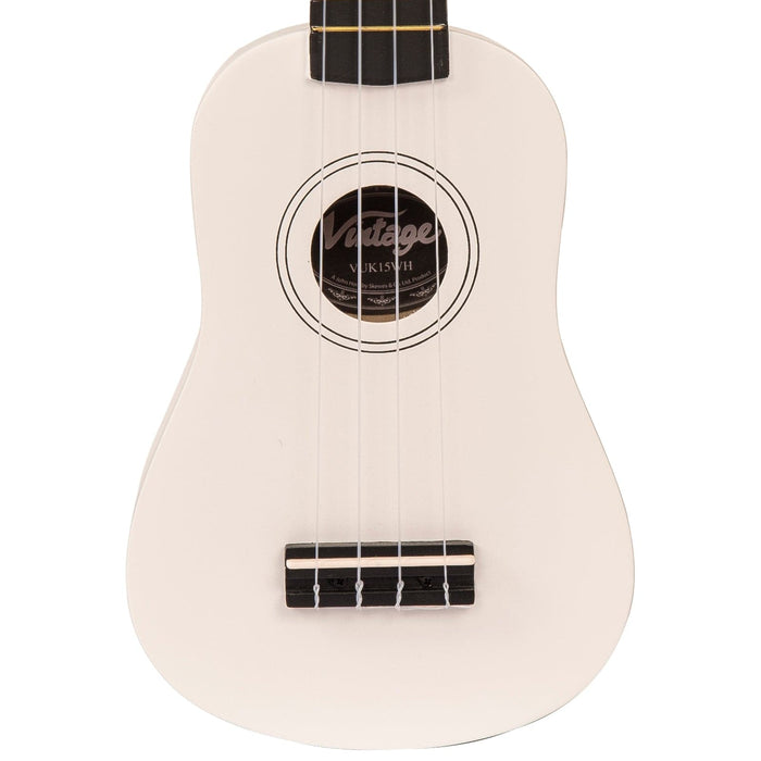 Vintage Soprano Ukulele ~ Satin White