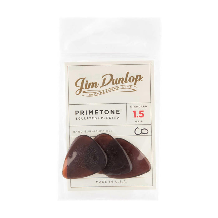 Púas Dunlop 1.5 Primetone Standard Grip, paquete de 3
