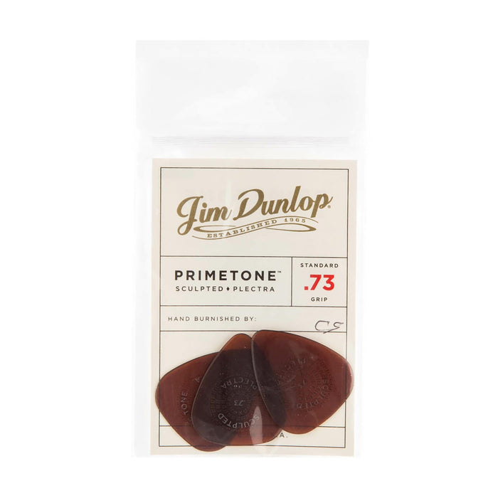 Púas Dunlop .73 Primetone Standard Grip, paquete de 3