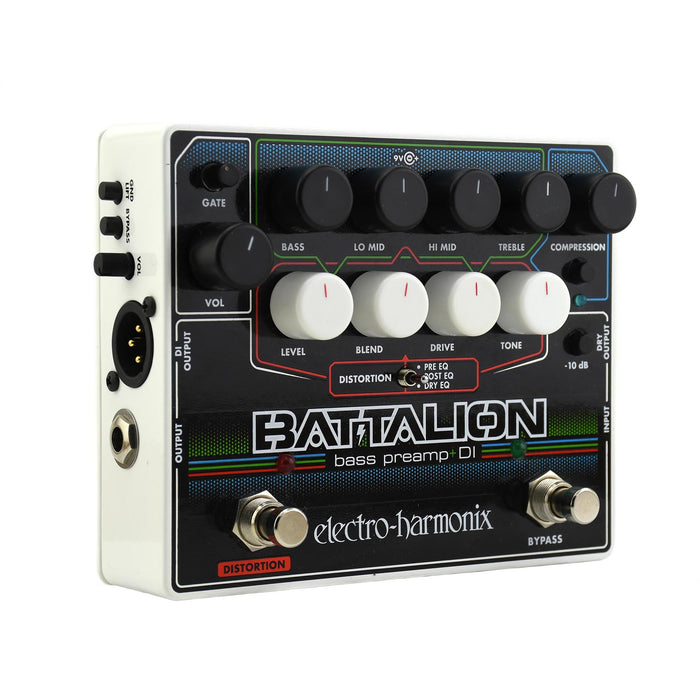 Preamplificador y DI para bajos Electro Harmonix Battalion
