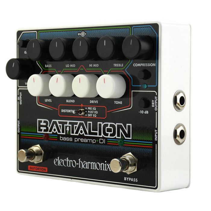 Preamplificador y DI para bajos Electro Harmonix Battalion