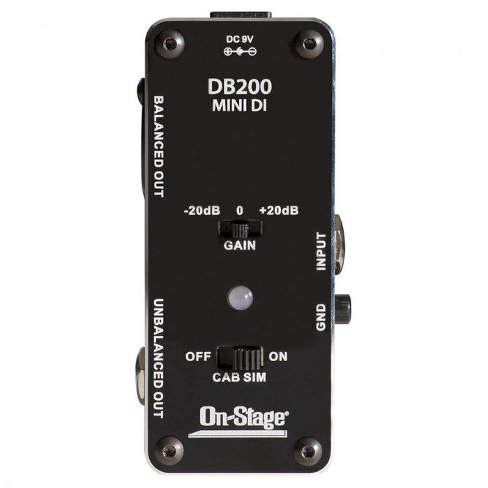 On-Stage DB200 Mini DI Box