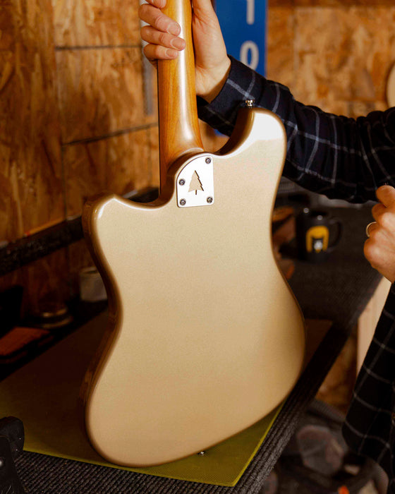 Orangewood Del Sol Baritone Electric Guitar Sandstone