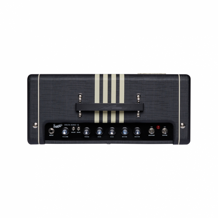 Supro Delta King 12 | 15 Watt 1x12 w/ Reverb - Black & Cream
